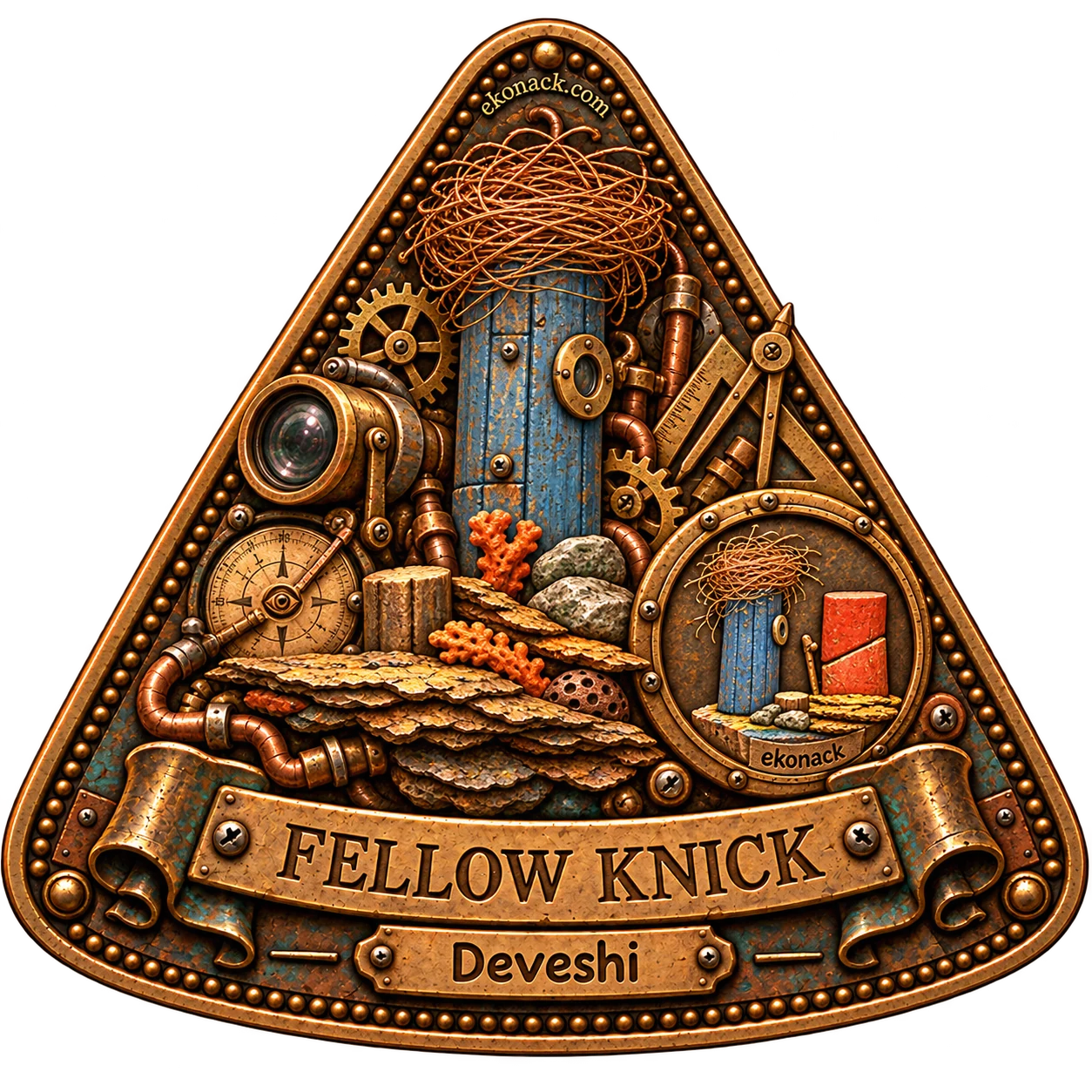 Fellow Knick badge earned by Deveshi