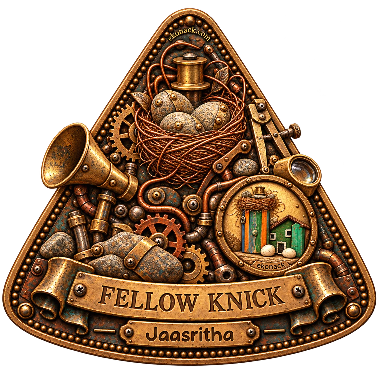 Fellow Knick badge earned by Jaasritha